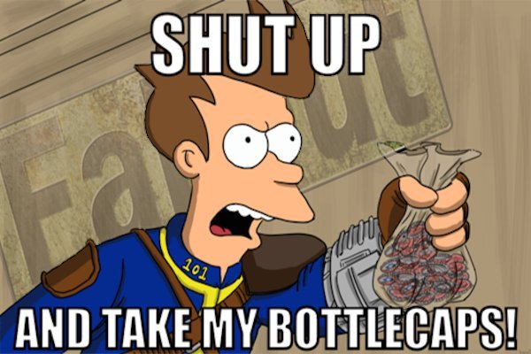 How to Get infinite bottle caps with a simple glitch in Fallout