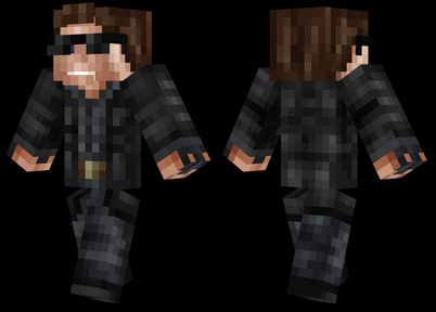 terminator skin minecradt