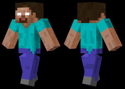 herobrine skin minecraft