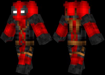 deadpool minecraft skin