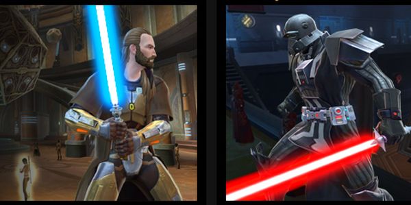 jedi knight and sith warrior