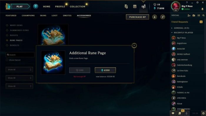 How to get more Rune Pages