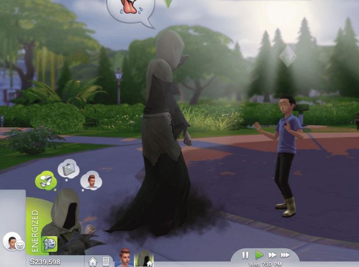 Sims 4 How To Play As The Grim Reaper