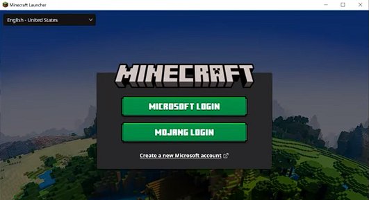 Launcher Login Minecraft