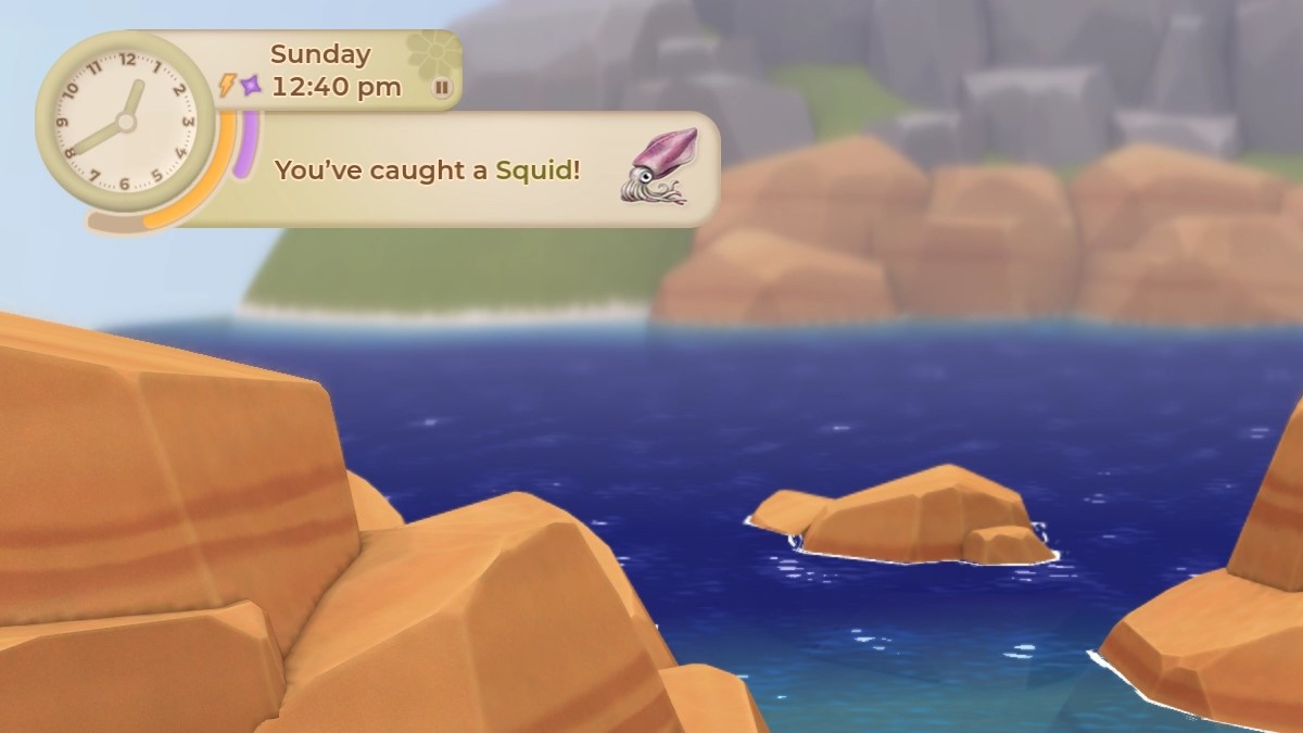 Wylde Flowers How To Unlock Fishing Catch Squid