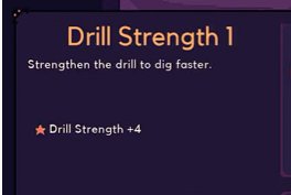 Dome Keeper Drill Strength