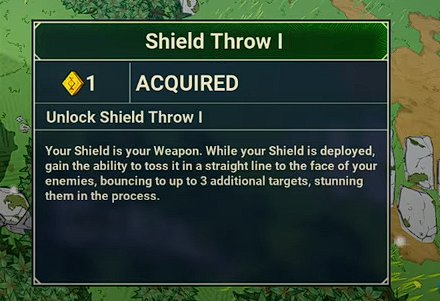 Tribes of Midgard Shield Throw I