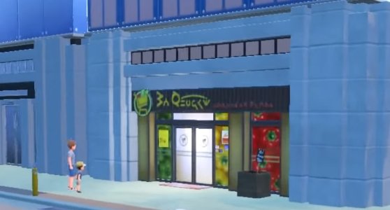 Aquiesta Supermarket in Pokémon Scarlet and Violet