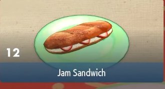 Jam sandwich in Pokémon Scarlet and Violet