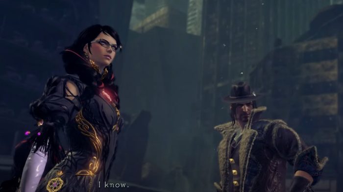 Bayonetta and Luka in Bayonetta 3