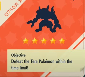 Five star tera raid in Pokémon Scarlet and Violet