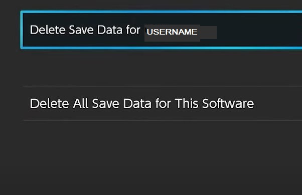 Delete Save Data for User or System in Pokémon Scarlet and Violet