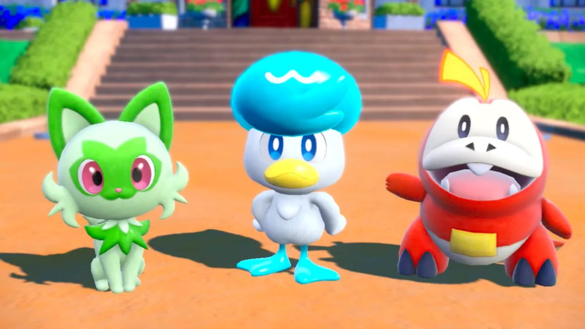 Pokemon Scarlet and Violet How to Get All Three Starters