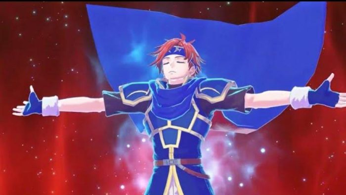 Emblem Roy in Fire Emblem Engage.