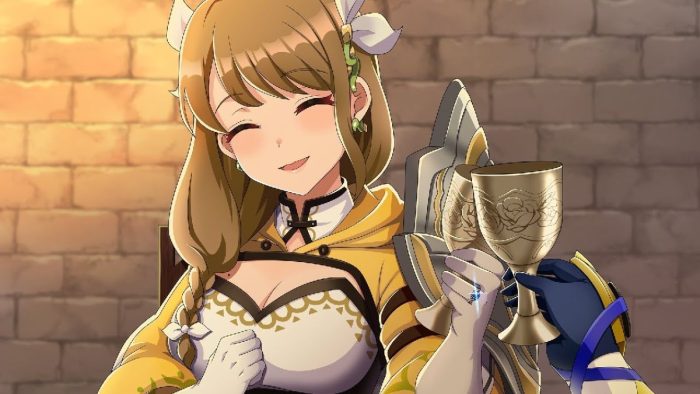 Goldmary with the Pact Ring in Fire Emblem Engage.