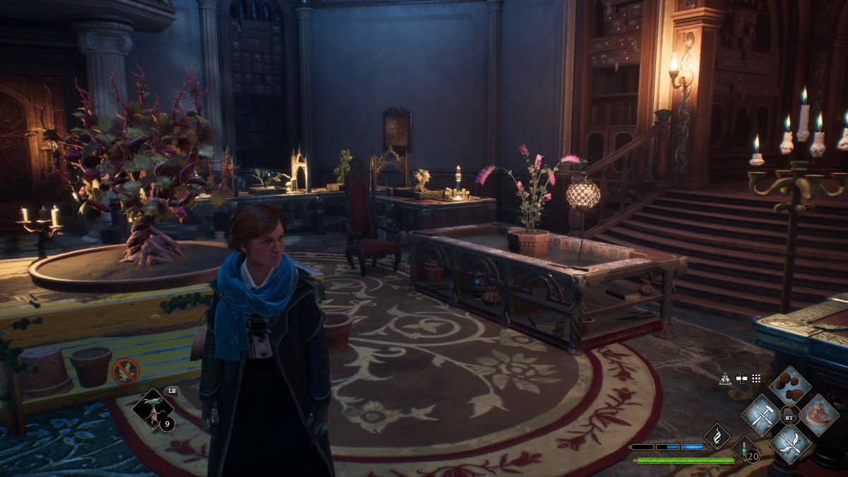 Hogwarts Legacy How to Get Potting Table with Medium Pots