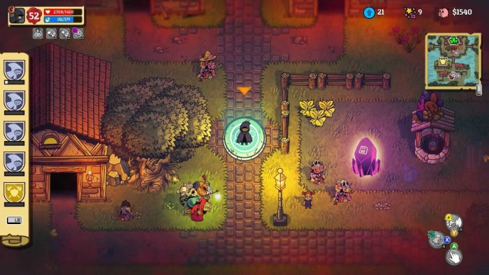 Rogue in the town in Nobody Saves the World.