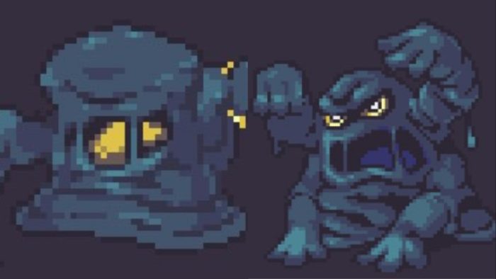 Gauslime and Magmamire Coromon.