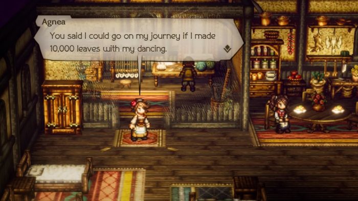 Best secondary job for Agnea in Octopath Traveler 2.