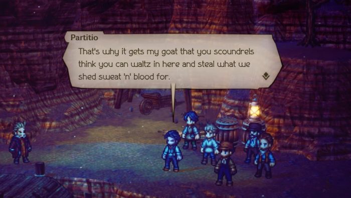 Best secondary job for Partitio in Octopath Traveler 2.