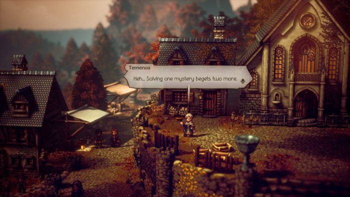 Best secondary job for Temenos in Octopath Traveler 2.