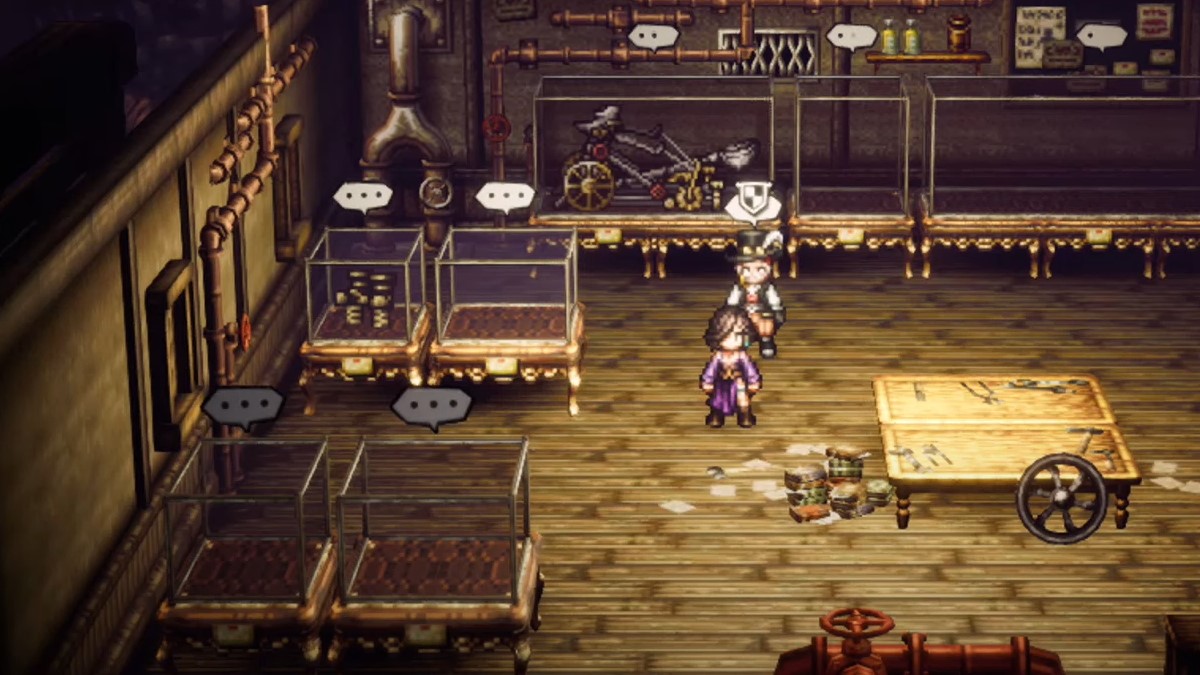 Octopath Traveler 2 - How to Unlock the Inventor Secondary Job