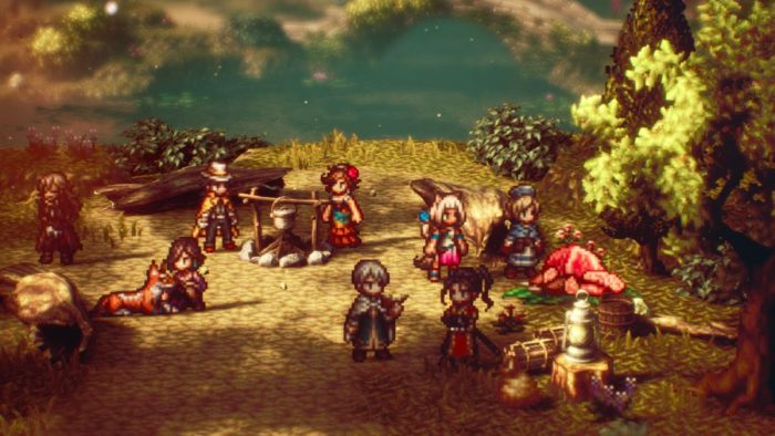 Best party for Ochette in Octopath Traveler 2.