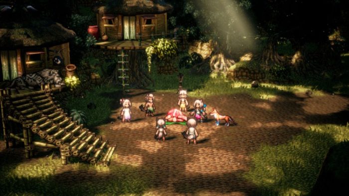 Ochette talents in Octopath Traveler 2.