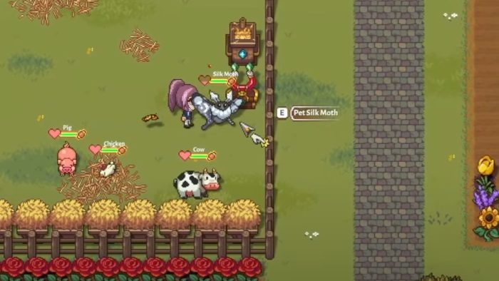 How to pick up and move animals in Sun Haven.