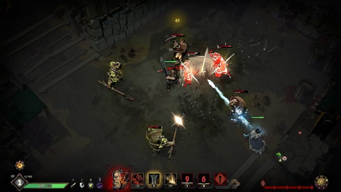 Beowulf gameplay in Ravenswatch.