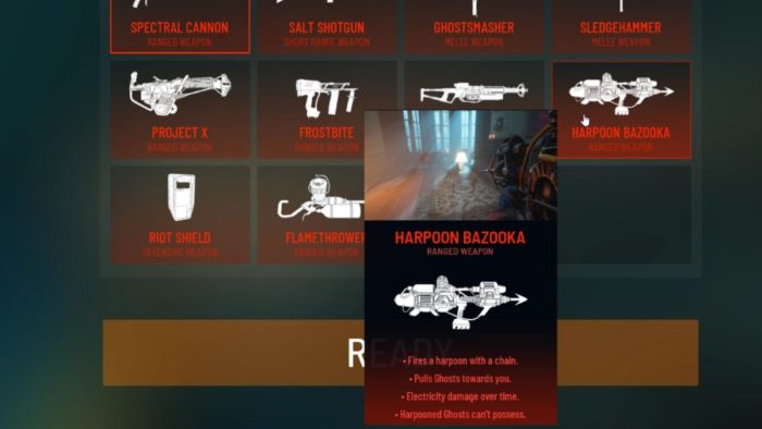 The Harpoon Bazooka is the best Hunter weapon in Midnight Ghost Hunt.