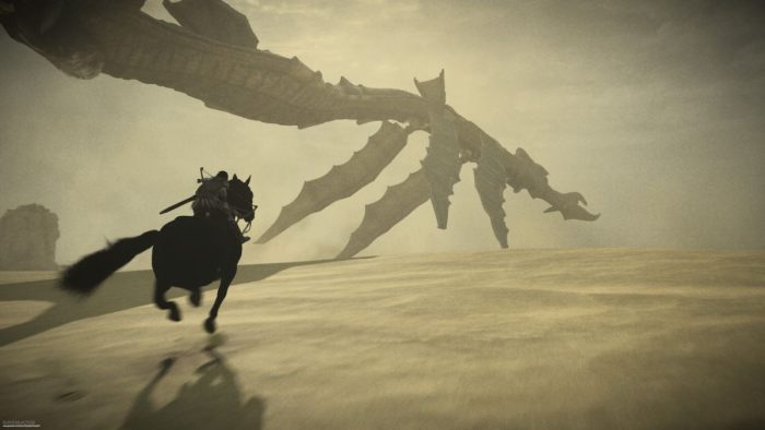 Shadow of the Colossus is one of the best games like The Legend of Zelda: Tears of the Kingdom.