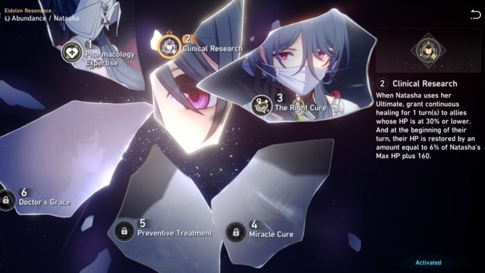 All Natasha Eidolons in Honkai Star Rail.