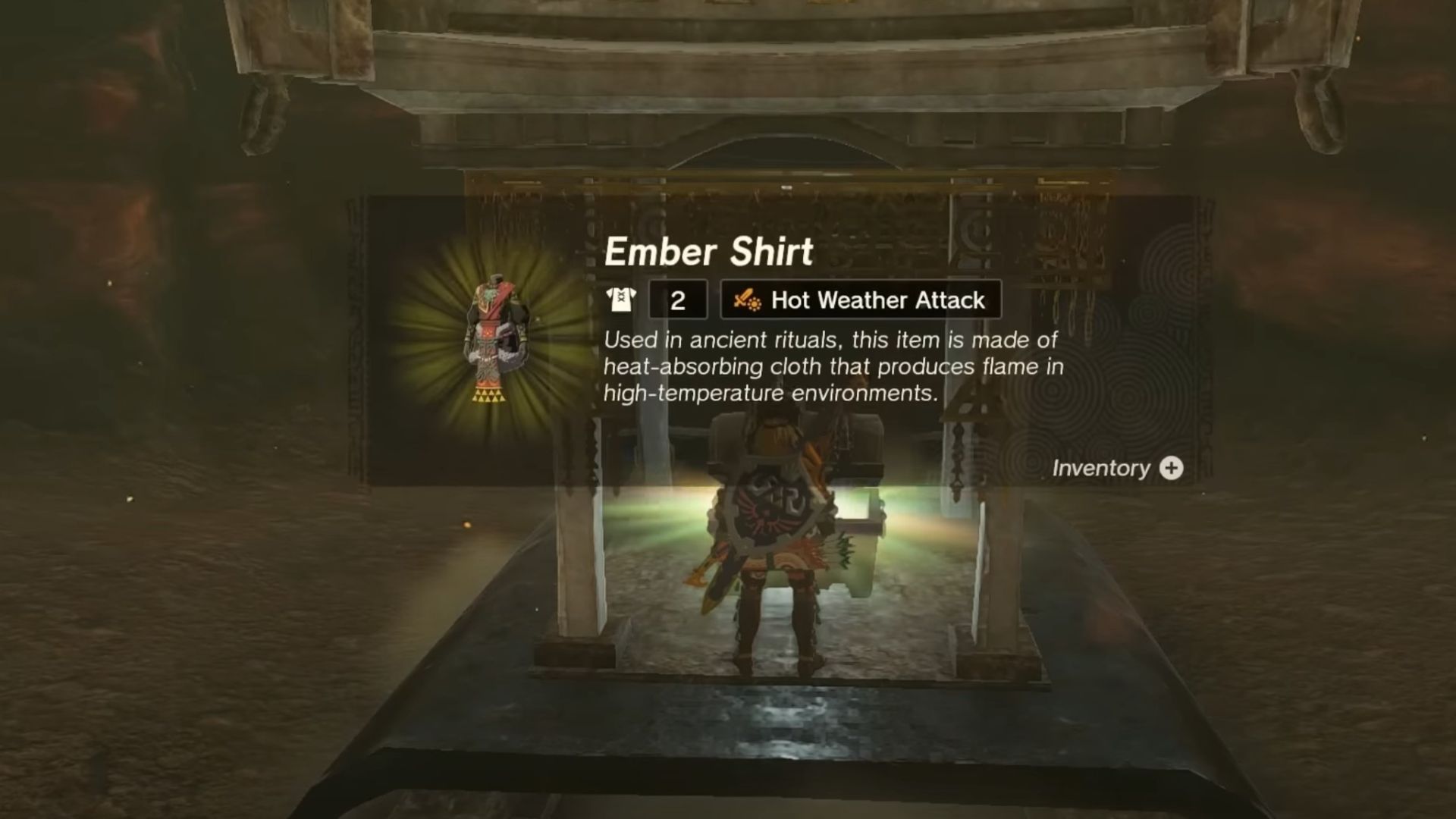 How to Get the Ember Shirt in Zelda Tears of the Kingdom