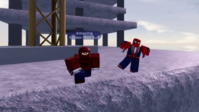 The game is called web-verse on roblox