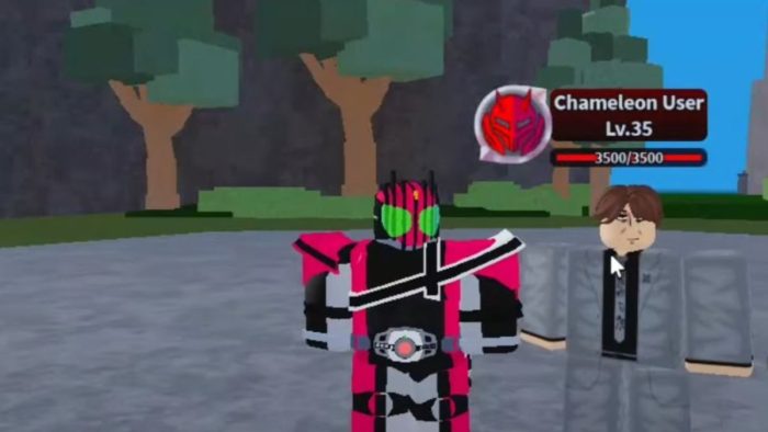 How to level up fast - fighting Chameleon Users in Roblox Rider World.