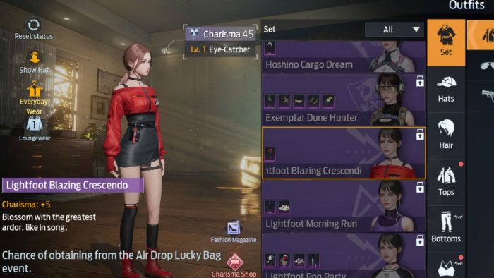 How to customize character in Undawn - Wardrobe settigns.