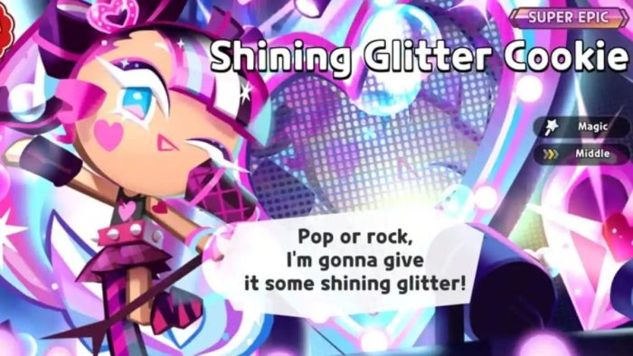 Best toppings for Shining Glitter Cookie in Cookie Run Kingdom.