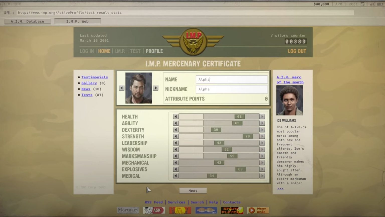 Jagged Alliance 3 Character Creation Guide Best Attributes & Perks Build