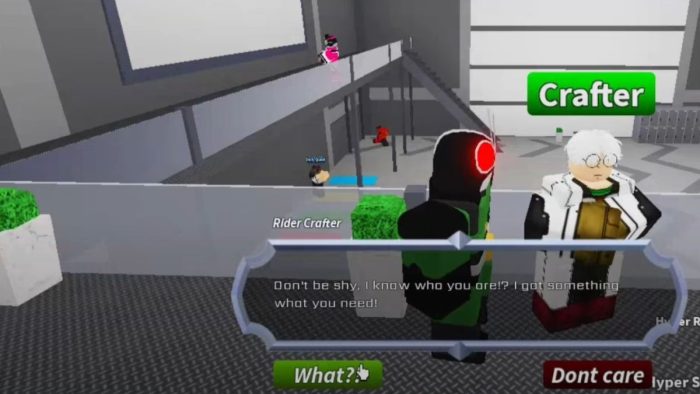 How to get Black RX in Roblox Rider World - How to find the crafter NPC.