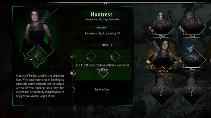 Character Tier List in Yet Another Zombie Survivors - Huntress.