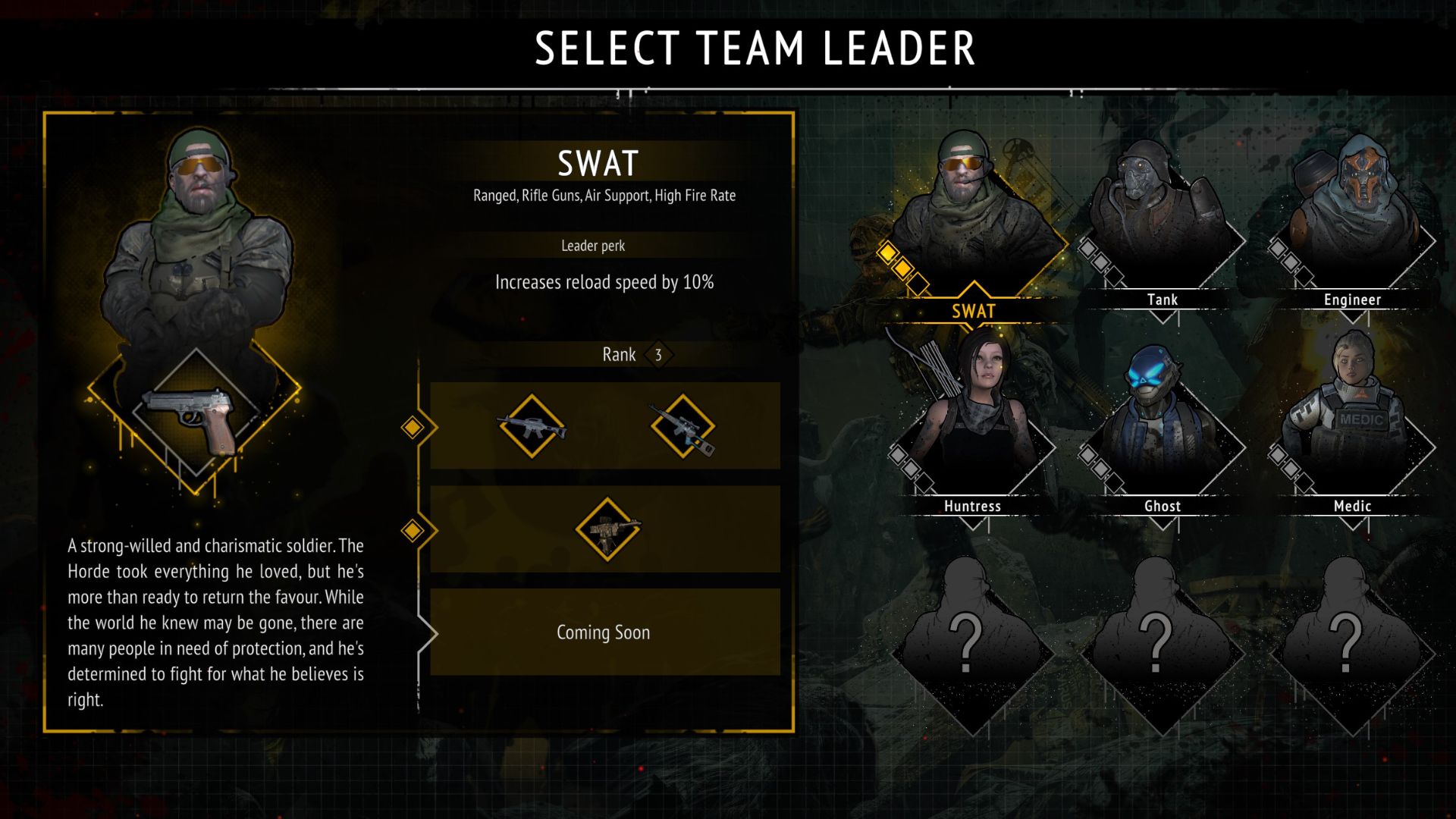 Best SWAT Build in Yet Another Zombie Survivors.