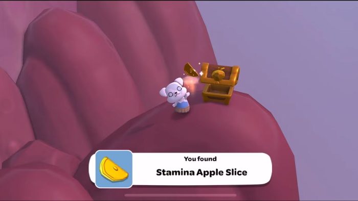 Hello-Kitty-Island-Adventure-How-to-Increase-Stamina-find-Stamina-apple-slice