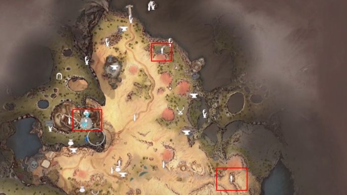 All Vantage Points in Atlas Fallen - All Monsalar The Wildlands Vantage Points.