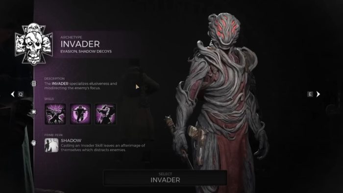 All secret classes in Remnant 2 - How to unlock the Invader.