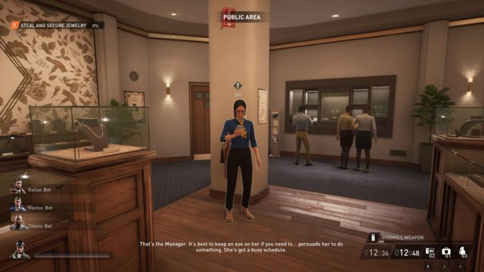 Manager location in Dirty Ice heist in Payday 3.