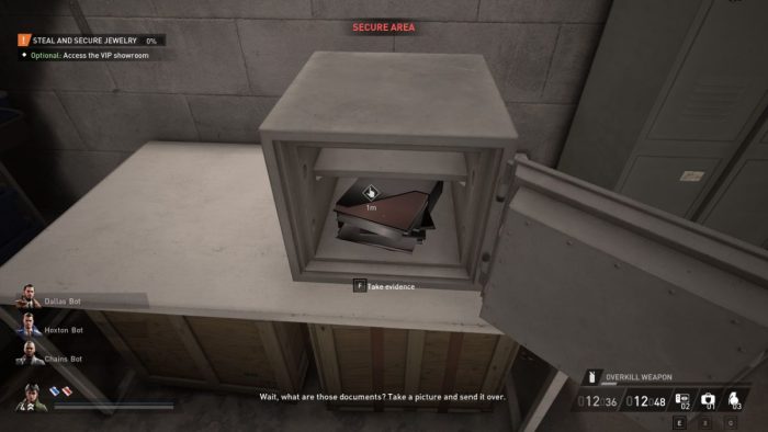 Manager location in Dirty Ice heist in Payday 3 - find the documents in the basement and use them to blackmail the manager.