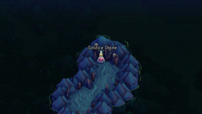 All Solstice Shrine locations in Sea of Stars - Serai's World shrine.