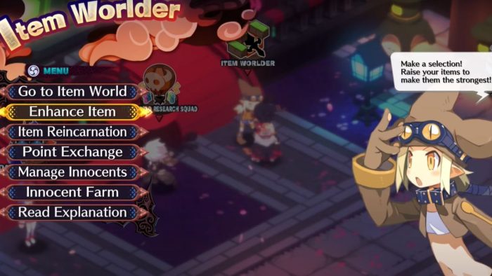 How to reincarnate items in Disgaea 7.