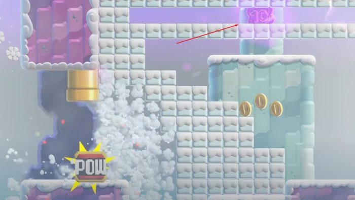 All Pokipede Pass Purple Coins in Super Mario Bros. Wonder.